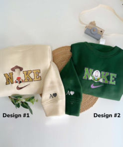 Custom Embroidered Toy Buddies Matching Hoodies Sweatshirts For Couples