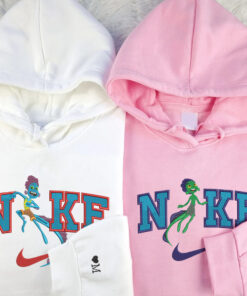 Custom Embroidered Lucas x Alberto Matching Hoodies Sweatshirts For Couples